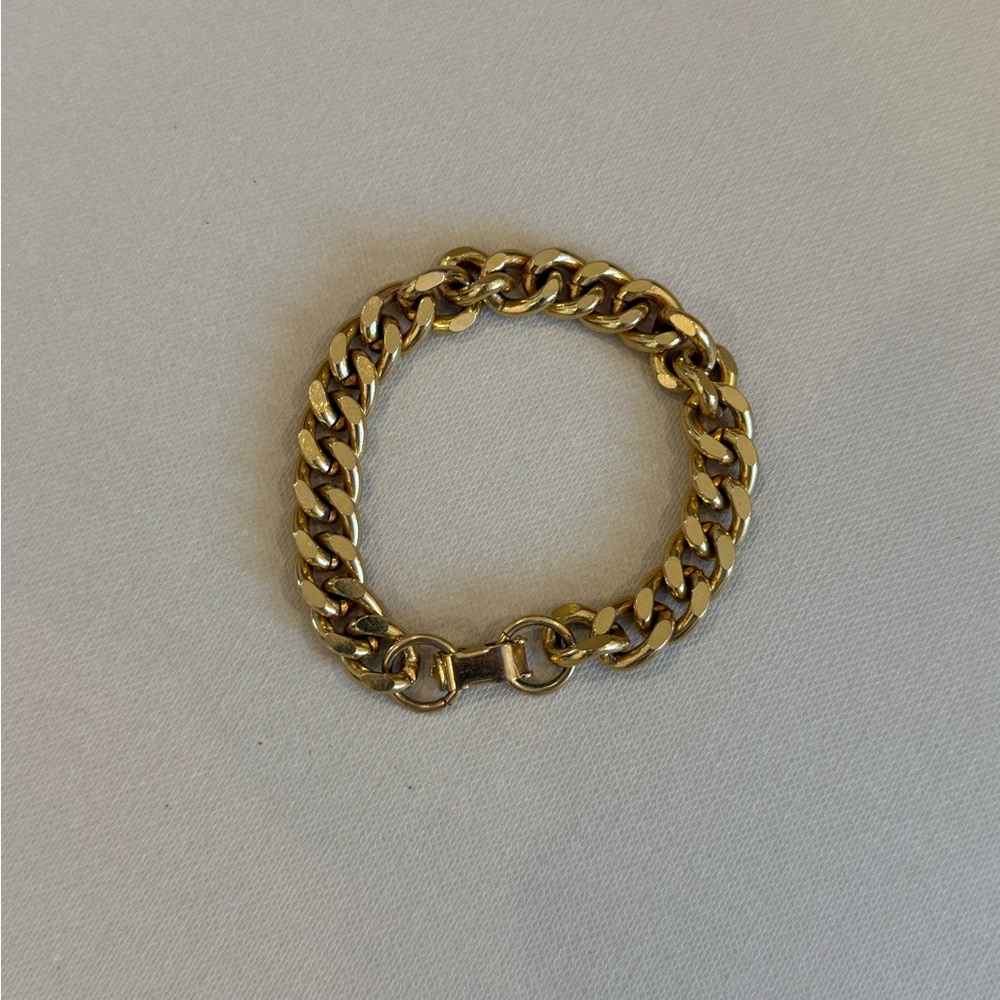 Chunky Gold Chain Bracelet